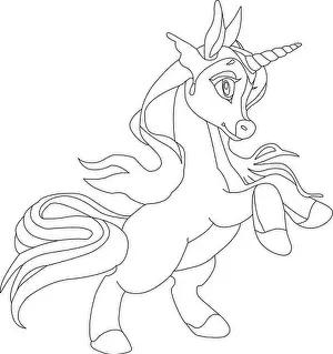 Stress Relief Prints: Dive into the World of Unicorn Coloring Book Magic