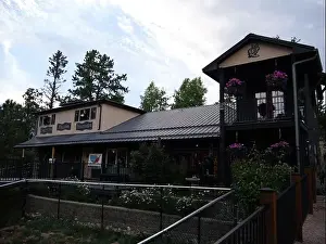 Divide, Colorado - August 4, 2024: Colorado Wolf and Wildlife Center in Teller County, CO
