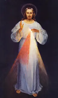 Piety Prints: Divina Misericordia (Eugeniusz Kazimirowski, 1934)