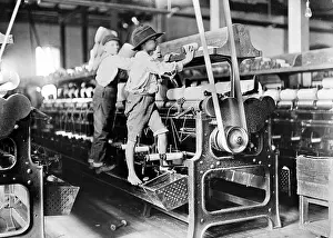 Macon Prints: Doffer Boys, Macon, Georgia by Lewis Hine (1874-1940)
