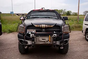 The "Doghouse" -- the support truck for the Tornado Intercept Vehicle 2 in Kansas, May 14, 2010