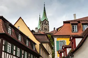 Franconia Prints: Domberg and Cathedral, Bamberg, Bavaria, Germany