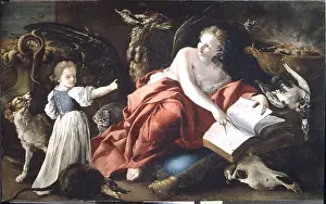 Masterwork Prints: Domenico Guidobono's An Allegory is a work of art that explores symbolic representations