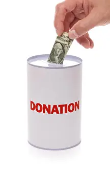 Caring Prints: Donation box