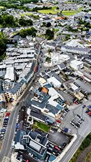 Donegal Prints: DONEGAL TOWN, IRELAND - JULY 23 2024 - The works at the new Diamond are already finished
