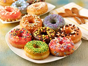 Tasting Prints: Donuts festival. Recipe available