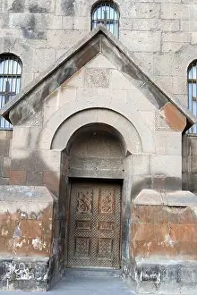 Landmark Place Prints: The door of church, Republic of Armenia