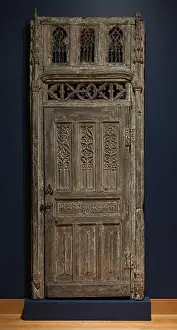 Late Prints: Door and Frame, late 1400s. France