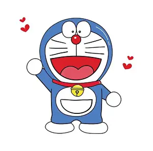 Doraemon Cute Vector Illustration