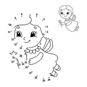 Tracing Prints: Dot to dot. Draw a line. Handwriting practice