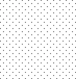 Illusion Prints: Dot grid vector paper graph paper on white background
