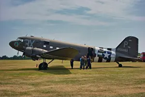 Camoflage Prints: Douglas DC 3 Headcorn airfield, Kent