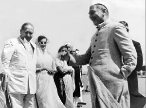 Constitution Prints: Dr. Ambedkar with Dr. Rajendra Prasad and others