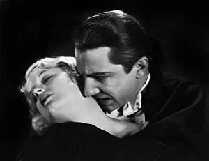 Dracula Prints: Dracula. Bela Lugosi and Frances Dade in the movie “Dracula', 1931