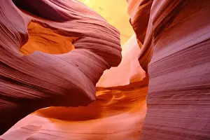Antelope Canyon Prints: dramatic rock and landscape at Lower Antelope Canyon in Arizona, USA