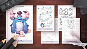 Childish Prints: How to Draw a Bull. Step by Step Drawing Tutorial