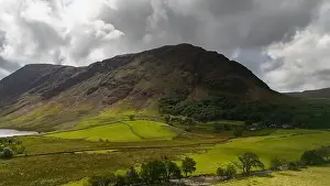 Baron Prints: Drone Aerial Footage of Crummock Water around Buttermere in the Lake District using a DJI mini 4 pro
