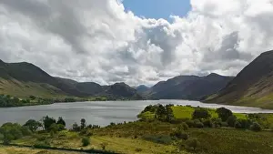 Baron Prints: Drone Aerial Footage of Crummock Water around Buttermere in the Lake District using a DJI mini 4 pro