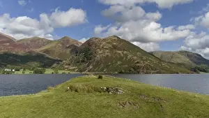 Baron Prints: Drone Aerial Footage of Crummock Water around Buttermere in the Lake District using a DJI mini 4 pro