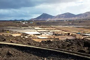 Lanzarote Prints: Drone photography, Salinas de Janubio are the largest salt flats in the Canary Islands