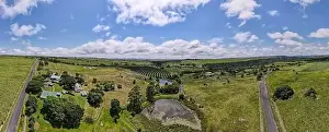Kwazulu Natal Prints: Drone view at Oribi gorge near Port Shepstone on South Africa
