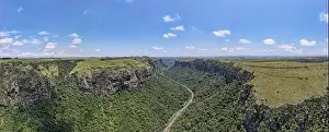 Kwazulu Natal Prints: Drone view at Oribi gorge near Port Shepstone on South Africa