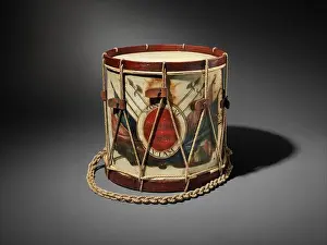 Functional Prints: Side drum ca. 1840 Henry H. Prentiss American The side drum was associated with the military