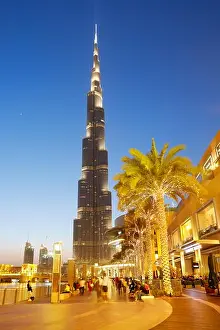 Built Prints: Dubai - Burj Khalifa, the highest building in the world, United Arab Emirates