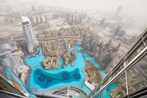 Dubai - view from Burj Khalifa Tower, United Arab Emirates