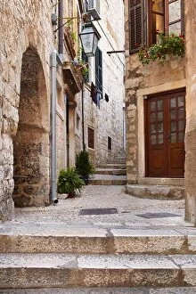 City Collection: Dubrovnik, Old Town, alley of the old city, Croatia