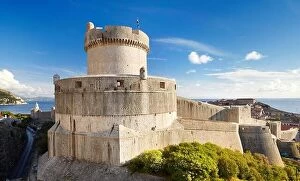 Images Dated 14th October 2012: Dubrovnik, St John's Fortress, Croatia