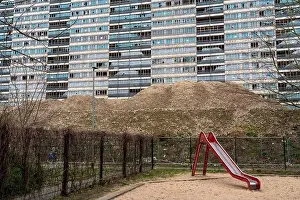 Desolate Prints: Duisburg-Hochheide, large housing estate Wohnpark Hochheide