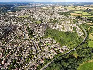 Piggy Prints: Dunstan Park, Floray Way in Thatcham featuring The Plantation woodlands