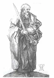 Christian Art Prints: Dürer - Apostel Simon