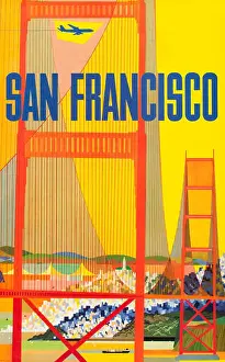 Span Prints: 'During the heyday of airline travel of the 1950's and 1960's