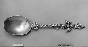 Functional Prints: This Dutch Apostle spoon, MET, crafted in silver