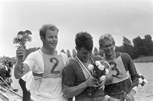 Canoeing Prints: Dutch Championships Canoe Bosbaan