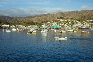 Early Morning Prints: Early Morning In Avalon Bay. Catalina Island