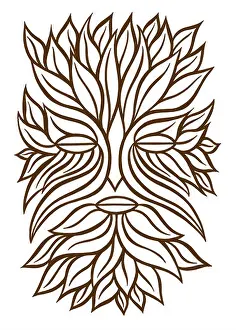 Symbolize Prints: Earth one of the four elements