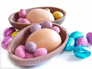 Rebirth Prints: Easter eggs and hot cross buns