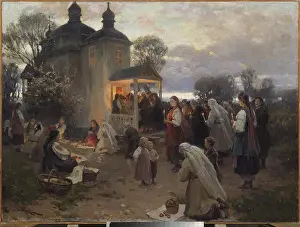 Liturgy Prints: Easter Matins. Museum: Regional Art Museum