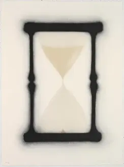 Hourglass Prints: Ed Ruscha / Hourglass, 1988, Engraving (Lithography), 76 × 56 cm
