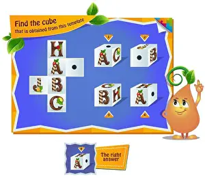 Maths Prints: educational game for kids, puzzle