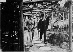 British Monarchy Prints: Edward VIII in Japan 1922 Hamarikyu Nakajima no ochaya ndl 967729 51