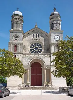 Lanterns Prints: Église Saint-Clément on the banks of the Loire
