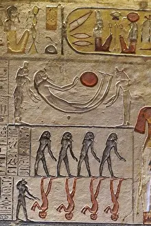 Archeological Site Prints: Egypt, Upper Egypt, Nile valley