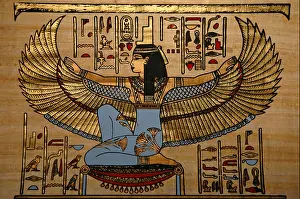Handiwork Prints: Egyptian souvenir papyrus art