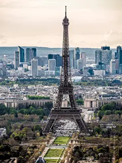 Hotels Prints: Eiffel Tower, Paris, France