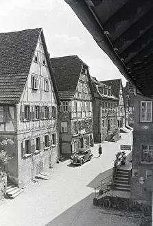 Domicile Prints: Ein Ausflug nach Amorbach, Deutsches Reich 1930er Jahre
