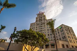San Diego Prints: El Cortez Hotel. San Diego, California